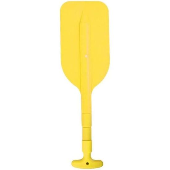 Pagaie En Plastique Jaune – Rame De Kayak 50,5 Cm – Accessoire Aquatic Et Accessoire De Déguisement Pour Enfants