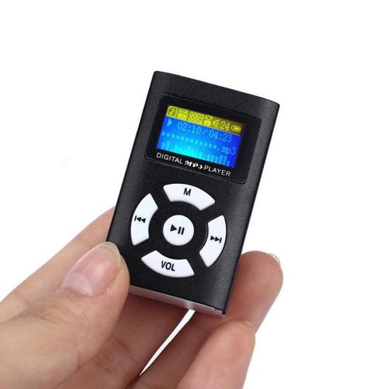 Mini lecteur MP3 Portable étanche avec écran Lcd, lecteur de Sport, baladeur, mémoire, carte MP3, musique, non incluse, [78F42FA]