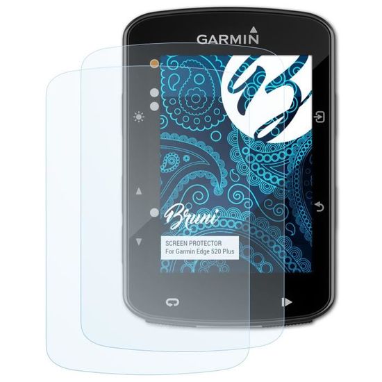 Protecteur D'Écran Bruni Pour Garmin DriveSmart 76 - Film Cristal Clair, Anti-Rayures, Facile à Poser