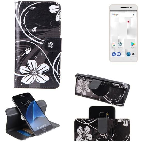 Housse Livret En Simili Cuir Caseroxx Pour Doogee S200X, Avec Poche Pour Cartes - Neuve