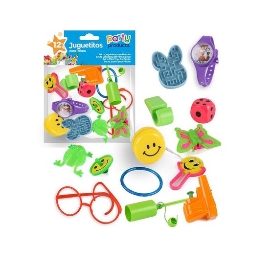 Kit anniversaire pour piñata fille 24 pièces Kit anniversaire pour piñata fille 24 pièces