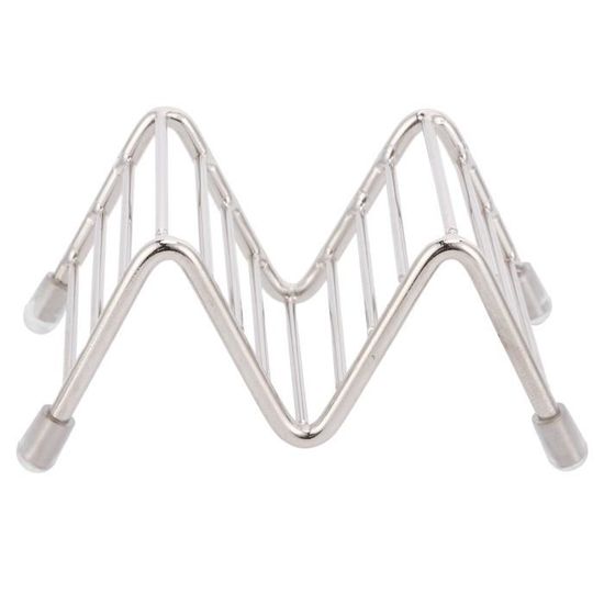 YIN Porte-Tacos, Support à Tacos, Taco Holders, Acier Inoxydable Forme YIN Porte-Tacos, Support à Tacos, Taco Holders, Acier Inoxydable Forme