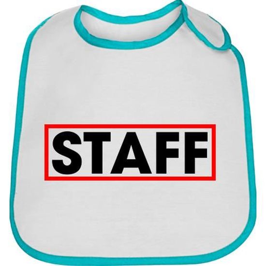Bavoir Bebe Bleu Staff Cdiscount Puericulture Eveil Bebe