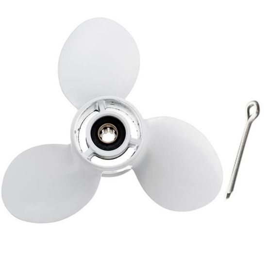 Hélice Hors-Bord Yamaha 9.9hp 15hp 9 1/4 X 10 - Alliage Aluminium 3 Lames 63V-45952-10-EL