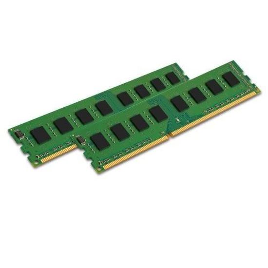 KINGSTON Module de mémoire 16Go 1600MHz DDR3L Non-ECC CL11 DIMM (Kit of 2) 1.35V