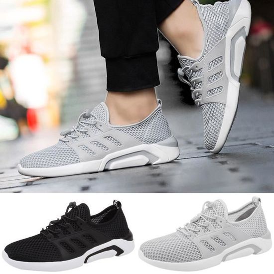 Baskets Homme 2026 - Légères & Respirantes En Maille - Chaussures De Sport Décontractées Grandes Tailles - Idéales Course Et Ville - 5