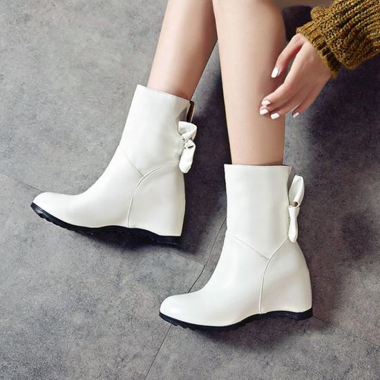 Boots talons compensés cheap