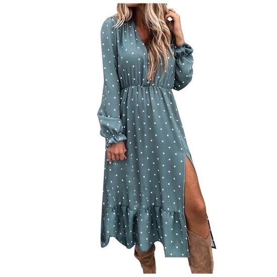Trendyol Robe Maxi Standard Grande Taille, Noir, 72 Femme Dès 18
