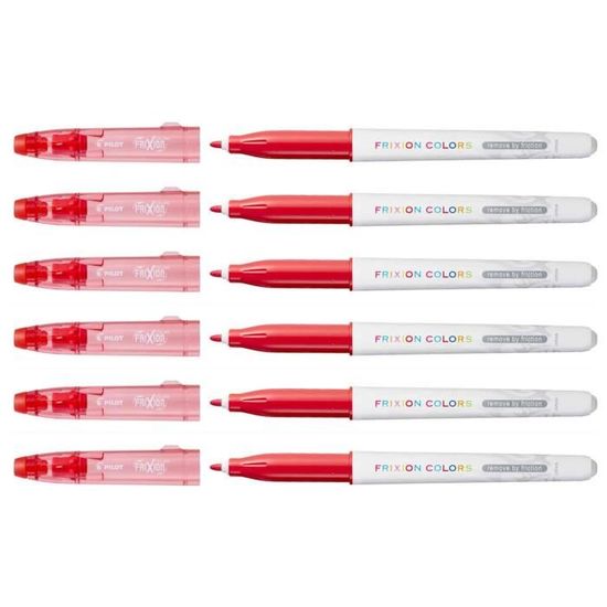 Lot De 6 Feutres Paper Mate Flair Pointe Moyenne - Rouge - Encre Résistante Aux Taches, Ne Traverse Pas Le Papier Lot De 6 Feutres Paper Mate Flair Pointe Moyenne - Rouge - Encre Résistante Aux Taches, Ne Traverse Pas Le Papier