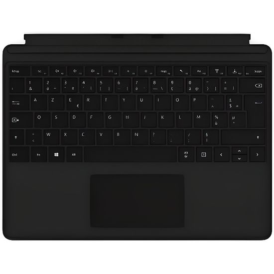 MICROSOFT Surface clavier Signature Keyboard, Noir, compatible Surface Pro X et Pro 8 - AZERTY
