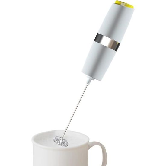 Mousseur à lait portable pour café, lattes et cappuccinos - Mousseur