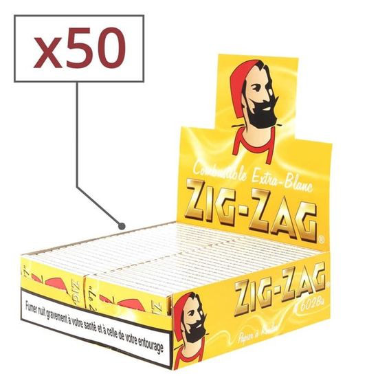 Papier  rouler zig zag jaune x50 - Cdiscount Au quotidien