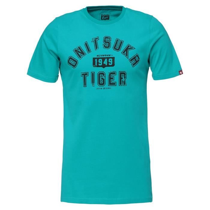 onitsuka tiger t shirt junior verte
