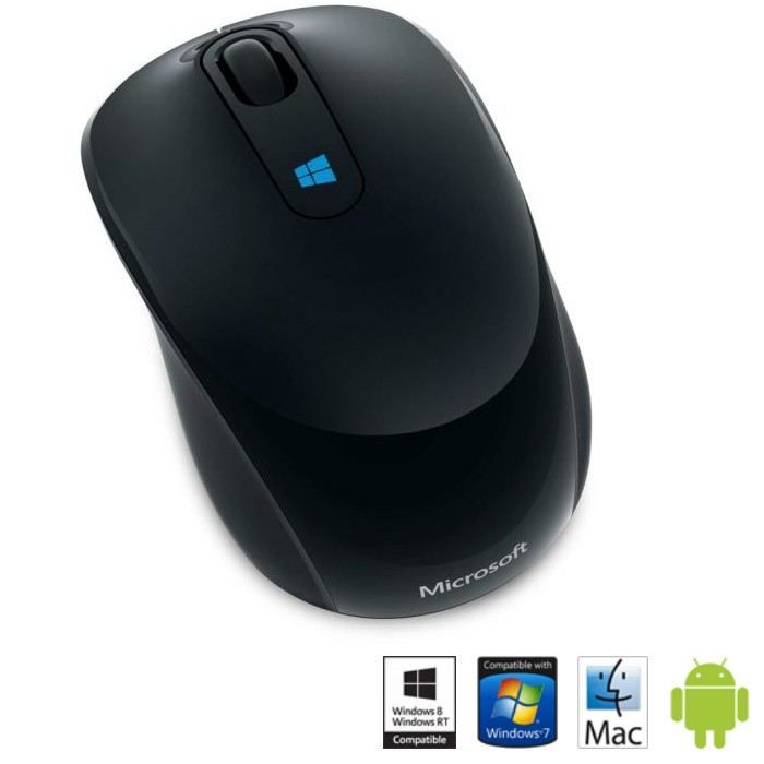 Souris Noire Sculpt Mobile Mouse