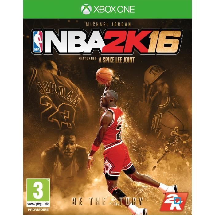 Jeu de sport - NBA - NBA 2K16 Edition Spéciale Michael Jordan - Xbox One - PEGI 3+ - Mode réseau Non