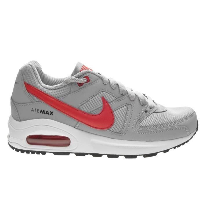 NIKE Baskets Air Max Command Flex Chaussures Enfant Garcon Gris et rouge Cdiscount Chaussures