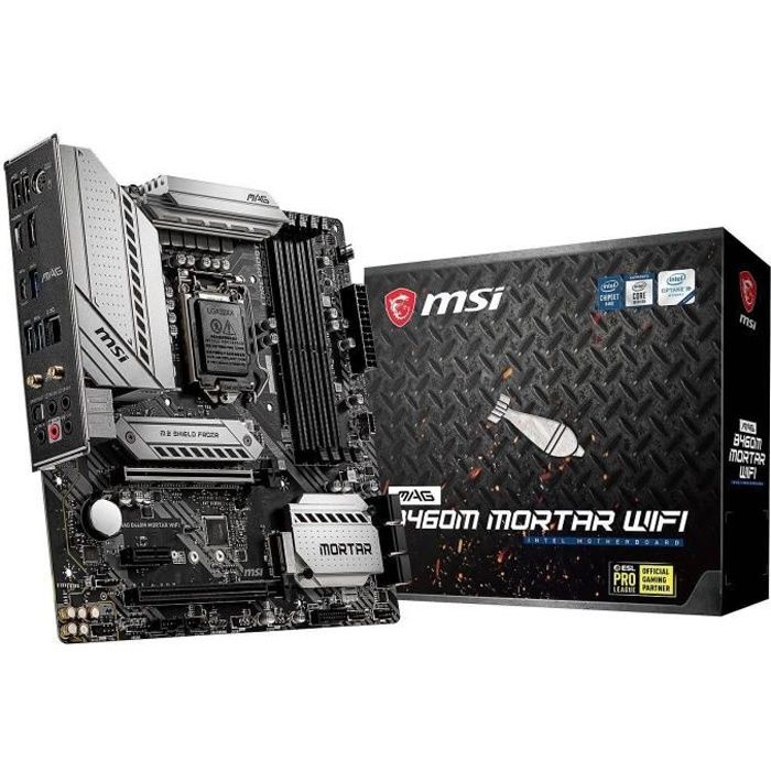 Carte Mère MSI MAG B460M MORTAR WIFI