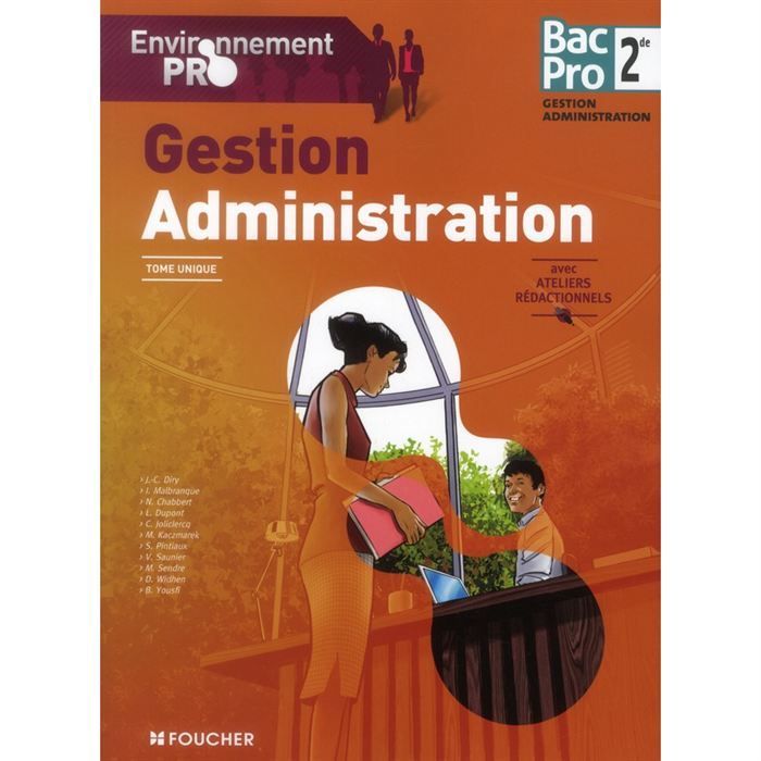 Bac Pro Gestion Administration Adulte Gestion Administration 2e Bac Pro - Cdiscount Librairie