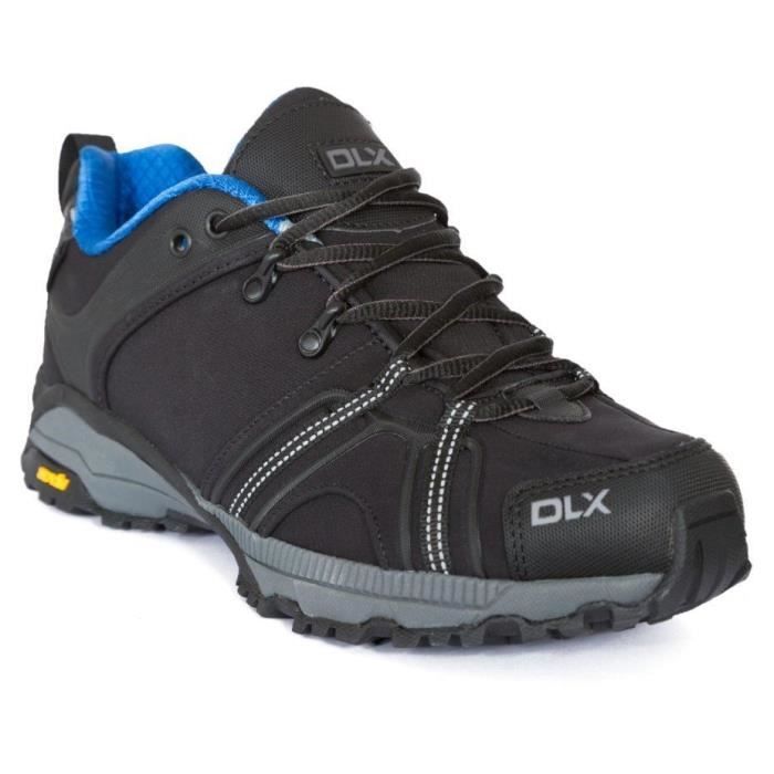 TRESPASS Chaussures de randonnée Keyboard - Homme - Noir et bleu