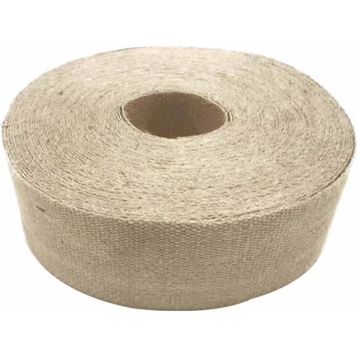 Sangle Jute 85 mm Rouleau de 25 Mètres