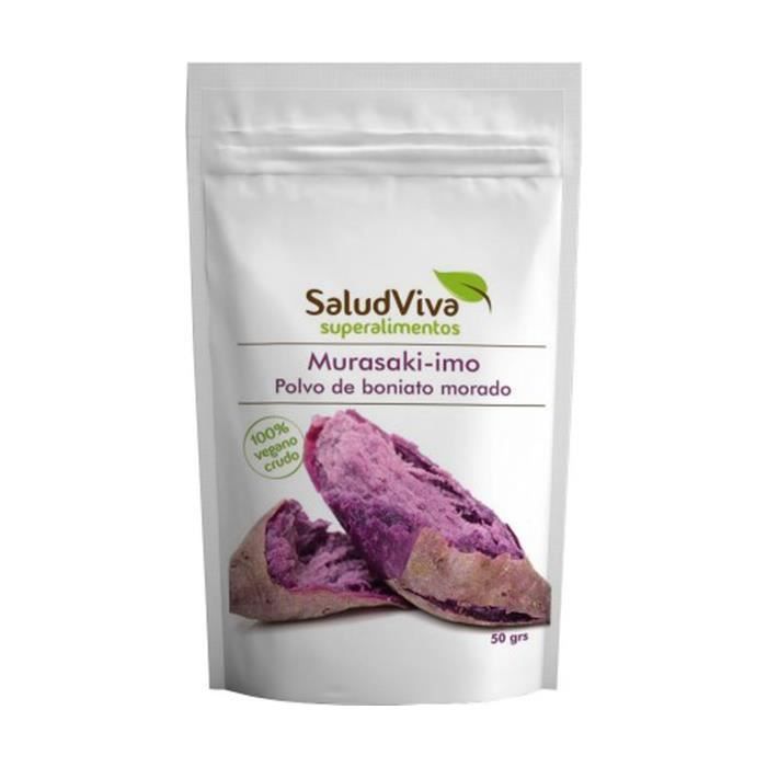 SALUD VIVA - Murasaki-Imo - Poudre de patate douce pourpre 50 g