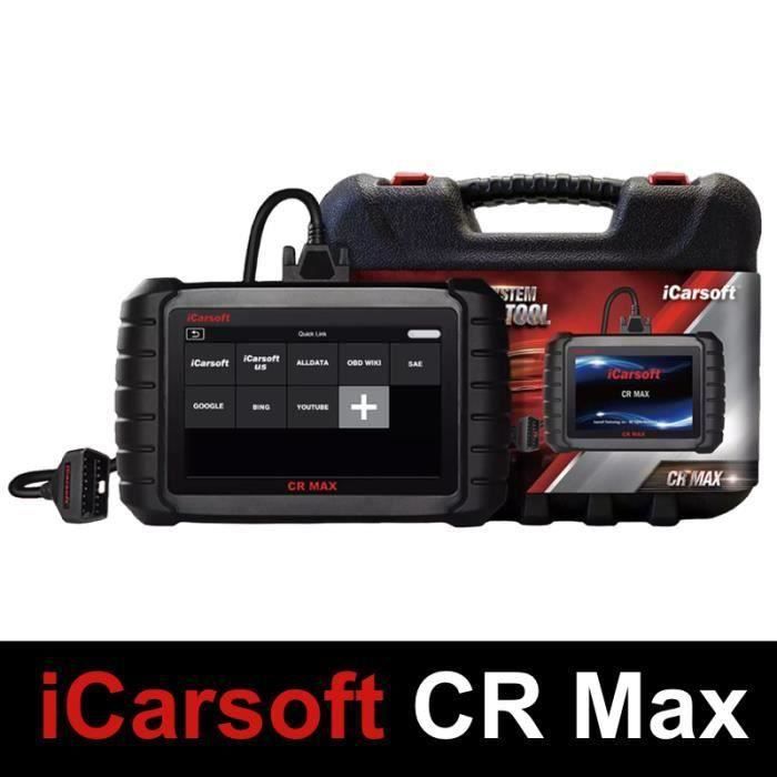 Valise Diagnostic Pro Multimarque icarsoft CR MAX Obd2 Version 2021