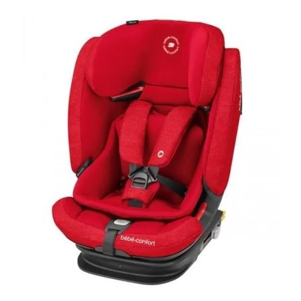 Siège auto évolutif BEBE CONFORT Titan Pro, Groupe 1/2/3, Isofix, inclinable, Authentic Nomad Red