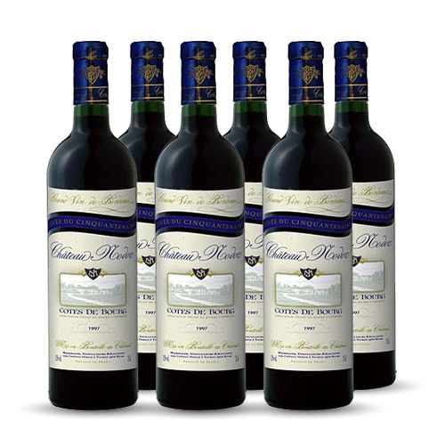 Château Nodoz Cuvée Vielles Vignes Côtes de Bourg Rouge 2018 6x75cl