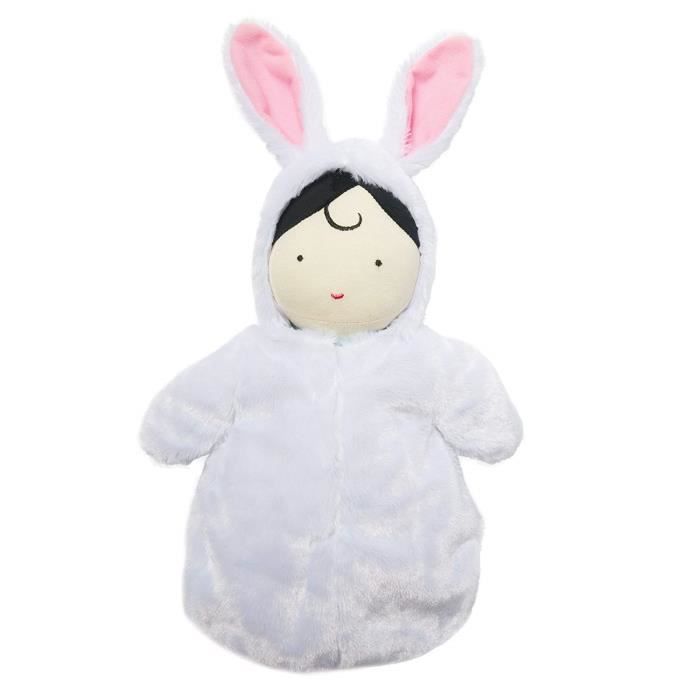 Manhattan Toy 153560 Snuggle Baby Doll et à Capuche Bunny Naissance