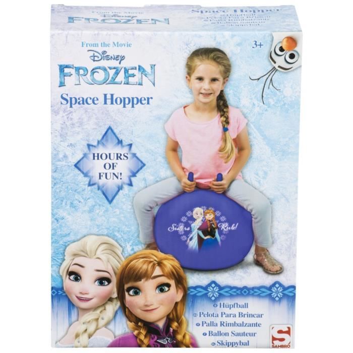 Ballon sauteur reine des Neiges