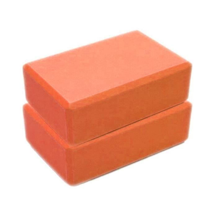 Exercise Fitness Yoga Blocs Coussin de traversin en mousse EVA Gym Training 2pc @sueyeuwdi6