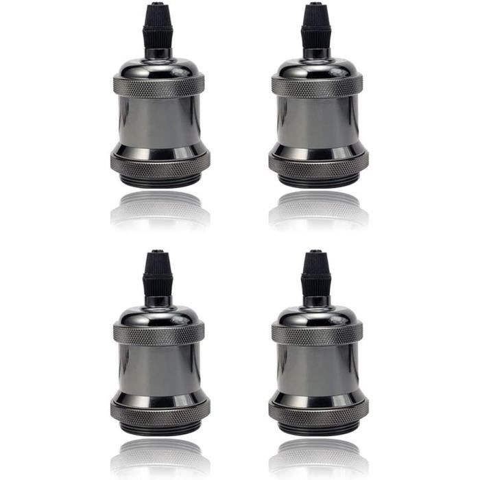 ADAPTATEUR DE DOUILLE Queta Douille E27 Lot de Douille à ampoule Aintage 220V électricité Suspension lumina49