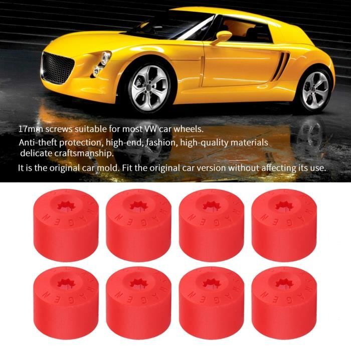 20 x 17mm Ecrou Roue Plastique Voiture protection Capuchon