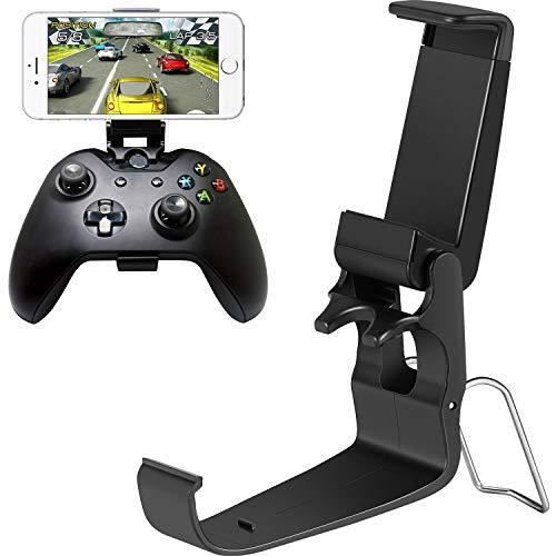 Jovitec Clip de Contrôleur Pliable Support en Plastique pour Téléphone Portable Pince de Jeu pour Smartphone pour Xbox One