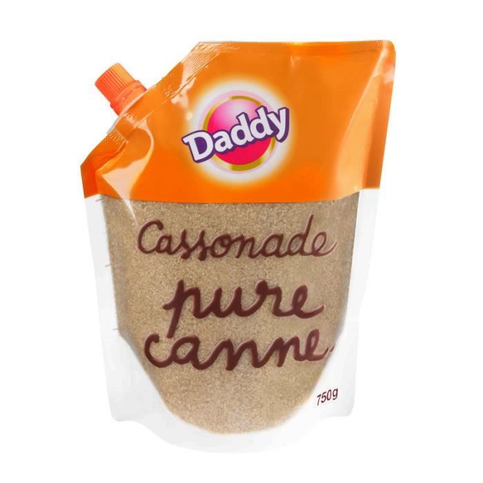Cassonade pure canne 750 g Daddy