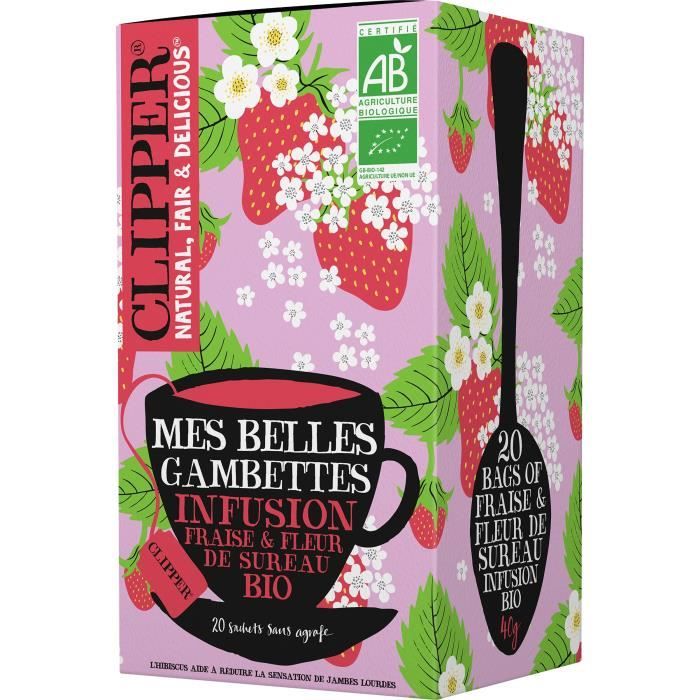CLIPPER Infusion Mes Belles Gambettes Bio 40g