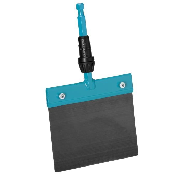 GARDENA Grattoir à glace 15cm Combisystem® – Lame acier trempé zingué – Idéal pour glace et neige – Garantie 25 ans (3250-20)