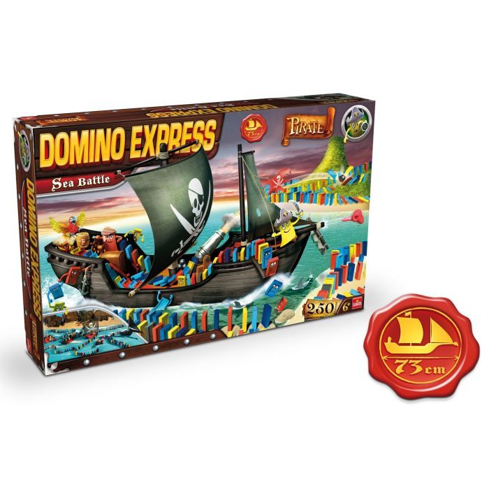 Domino Express Bateau Pirate Sea Battle