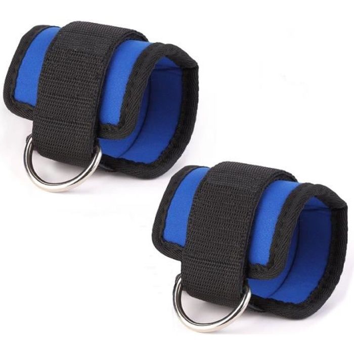 2pcs Poids cheville / poignet (bleu) BARRE - HALTERE - POIDS