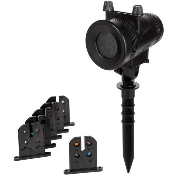 INNOVAGOODS Projecteur décoratif 7 ambiances LED - Pour extérieur/intérieur