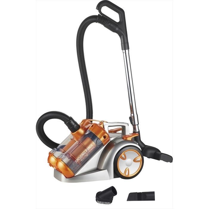Aspirateur-Puissance 1600W - Dual-cyclone Sans Sac Confort BS112D Technologie DUO - Xtreme Force-Pure Air -Système Multi-Filtration