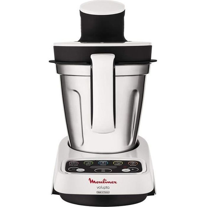 MOULINEX VOLUPTA HF404110 - Robot culinaire de réchauffage - 1000 W - 100 recettes - Programmes automatiques