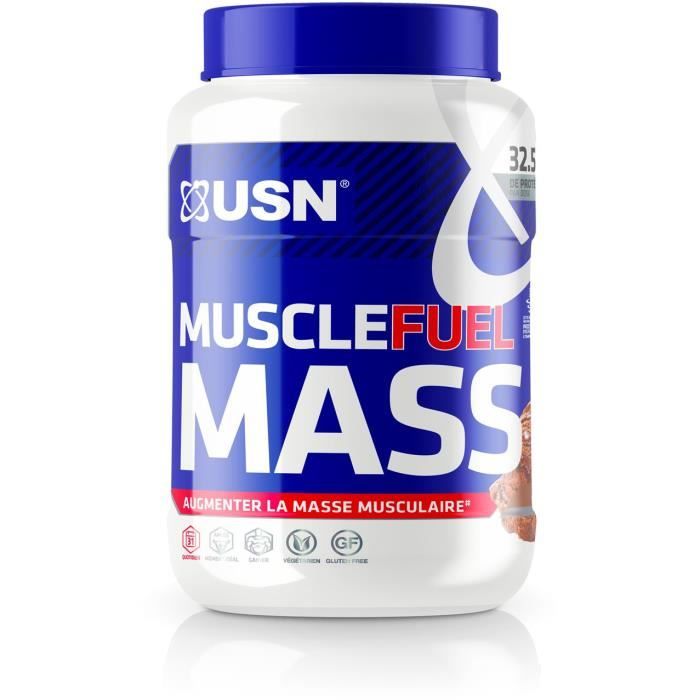 USN Prise de Masse Muscle Fuel Mass - Chocolat - 750 g