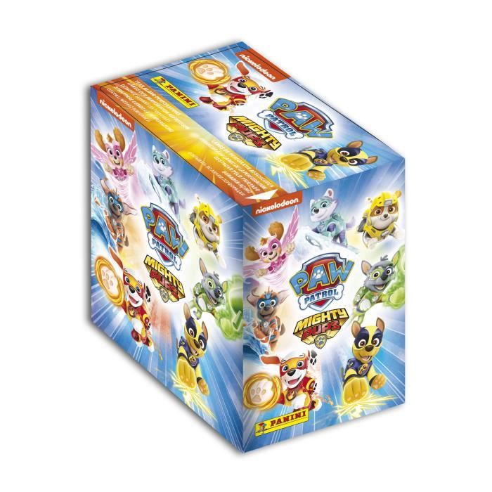 LA PAT'PATROUILLE Boîte de 50 Pochettes Mighty Pups - Pour enfant