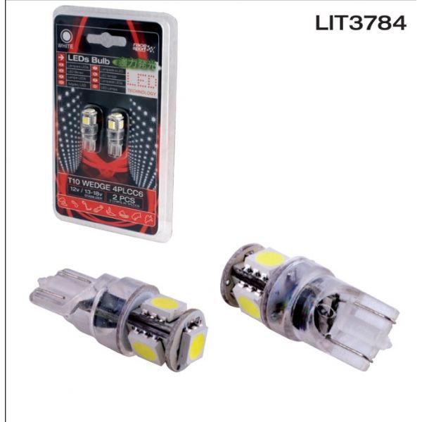 ampoule feux de position 5 LEDS T10 12V