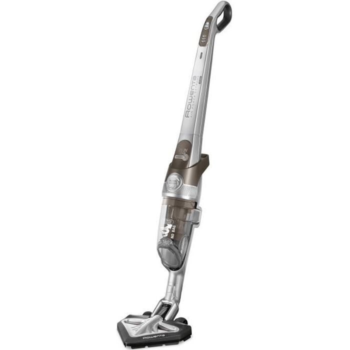 Rowenta RH8929WO Aspirateur Balai Sans Fil Air Force Extrême Silence Autonomie jusqu'à 55mn Technologie cyclonique
