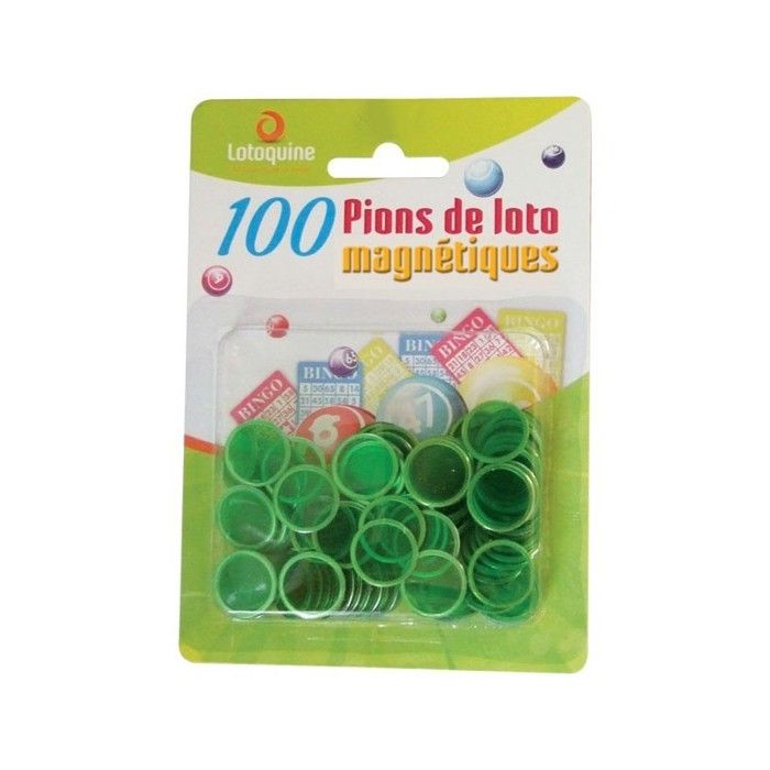Sachet 100 pions aimantes