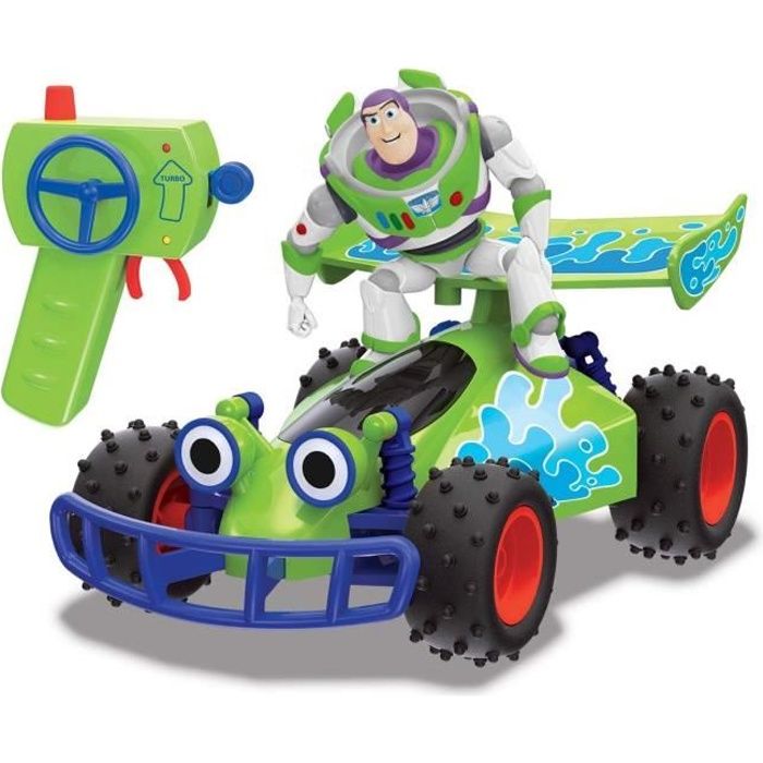 MAJORETTE Toy Story Buggy Radiocommandé Buzz L'Eclair Fonction Turbo