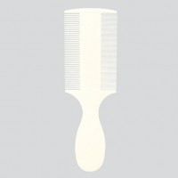 Peigne anti-puce et poussière, double face, 14 cm