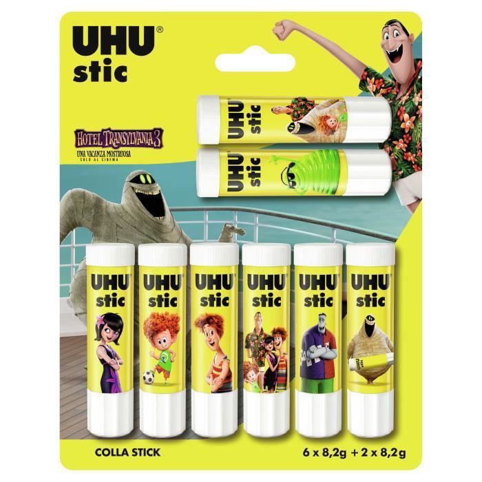 UHU 4026700443004, Tige, Tube, Multicolore, 4 min, 8,2 g, Ampoule